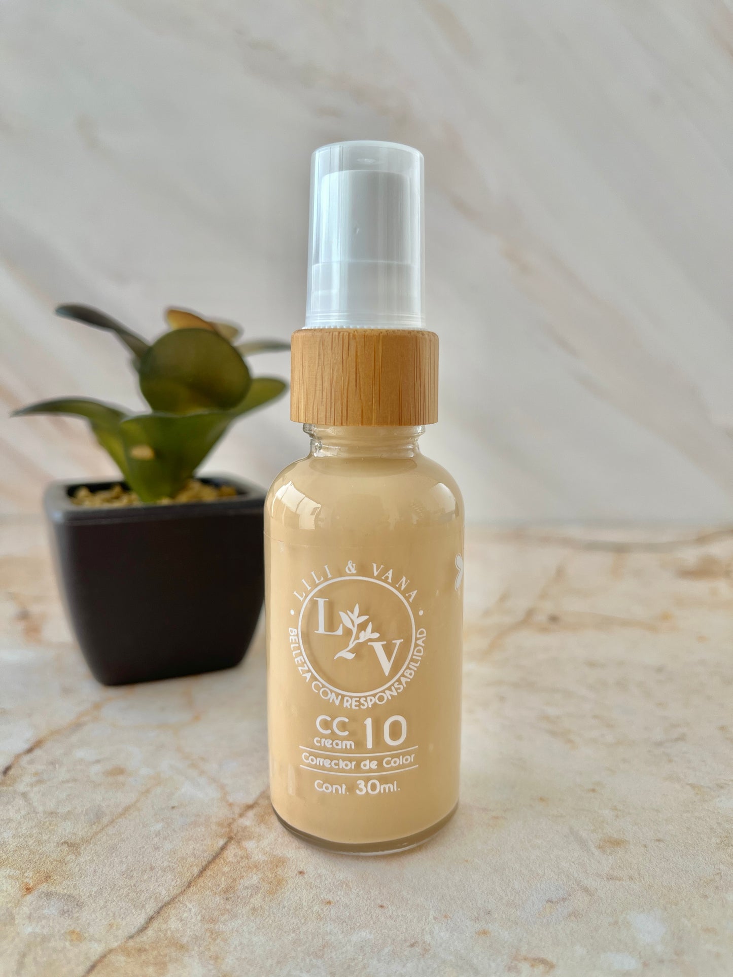 Maquillaje con Té blanco Tono 10