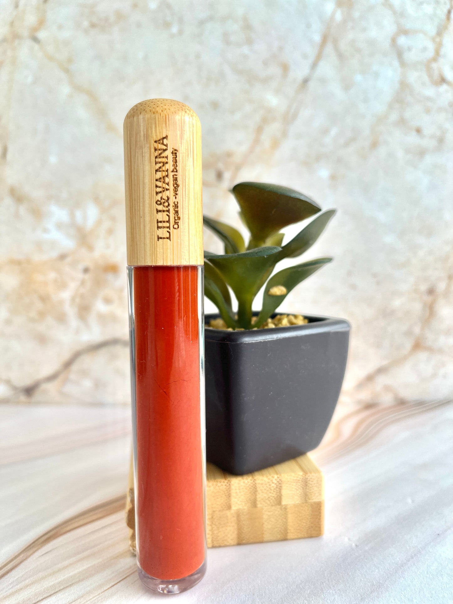 Lipgloss de Vainilla Tono Sandía