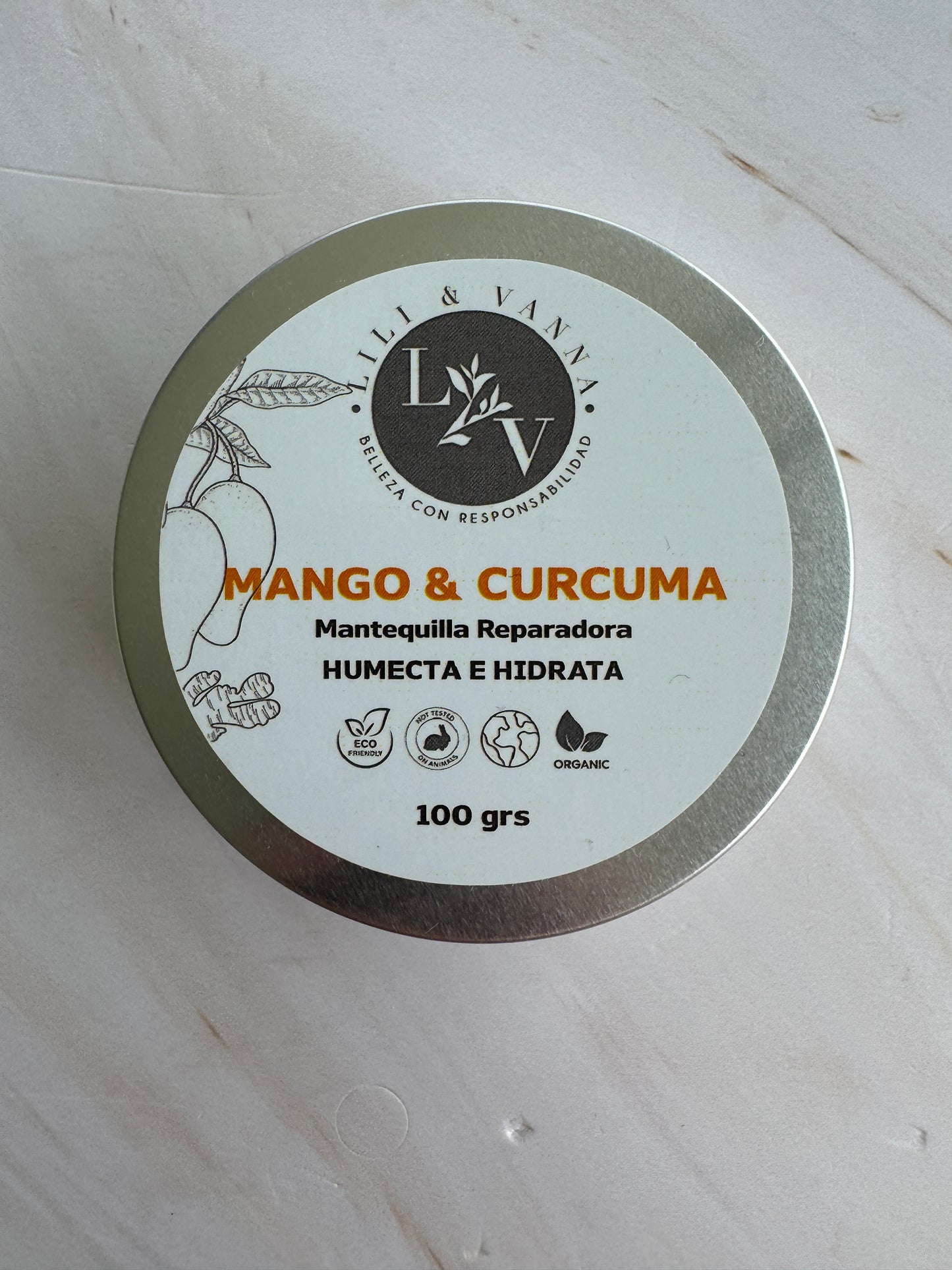 Mantequilla Corporal Mango & Cúrcuma