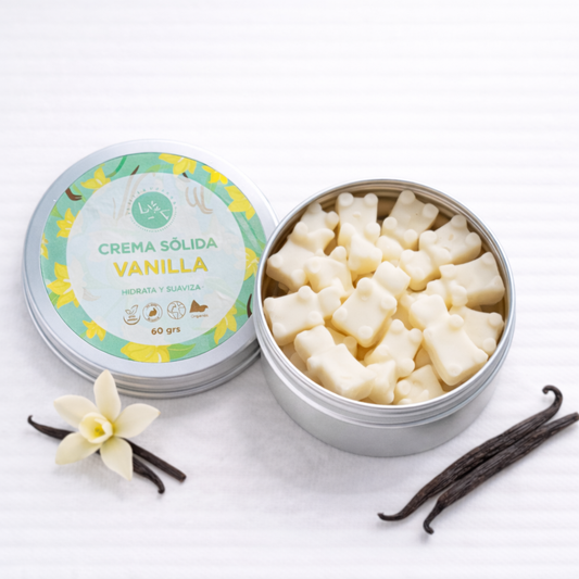 🍦✨ Crema Sólida Orgánica · Vainilla Dulce