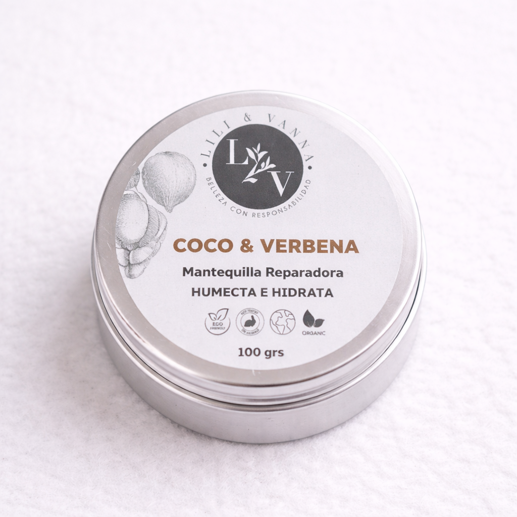 Mantequilla Corporal de Coco y Verbena