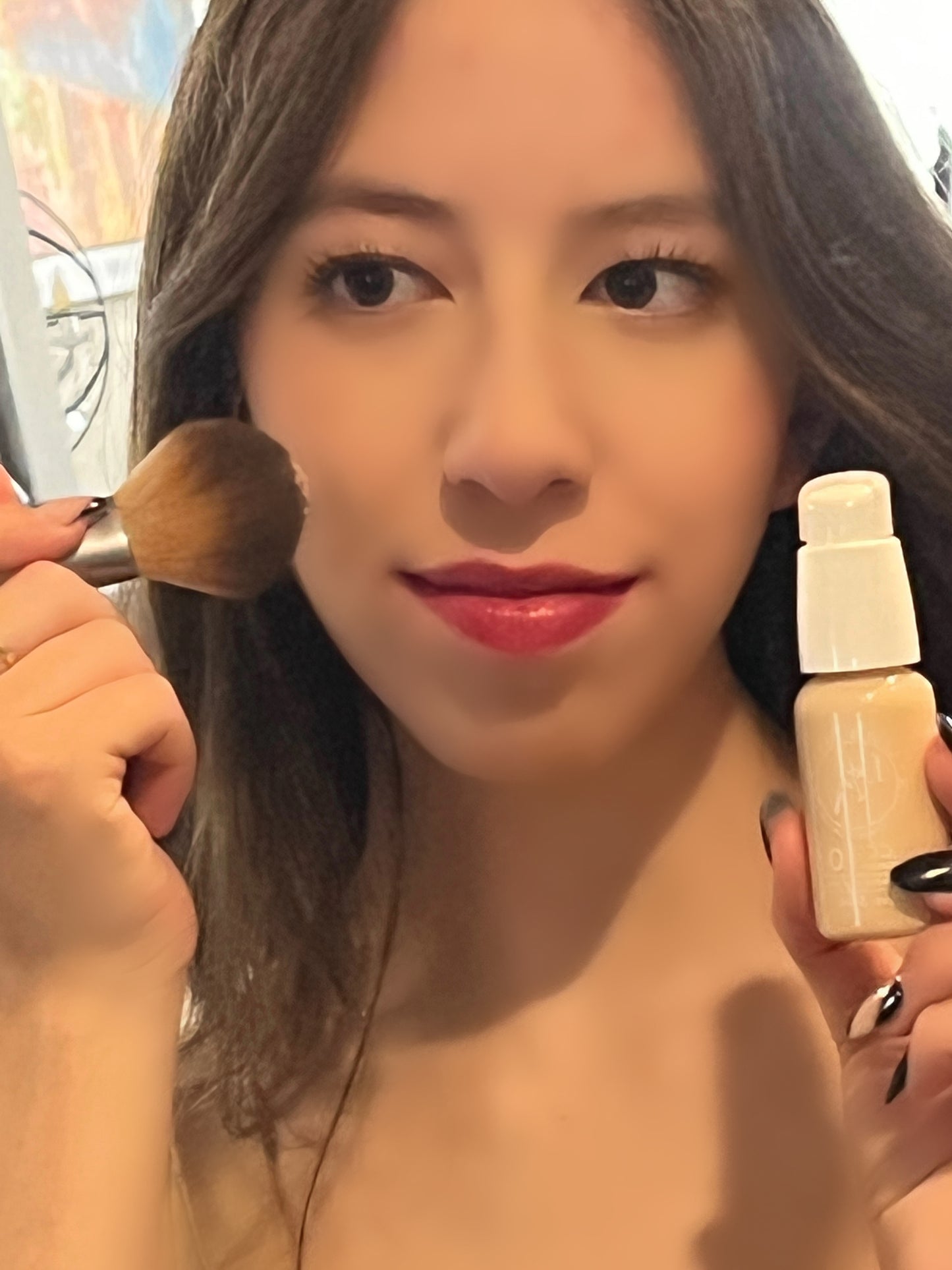 Maquillaje con Té blanco  Tono 20