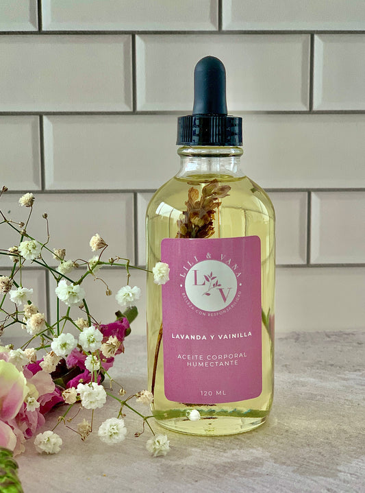 Body Oil Lavanda & Vainilla